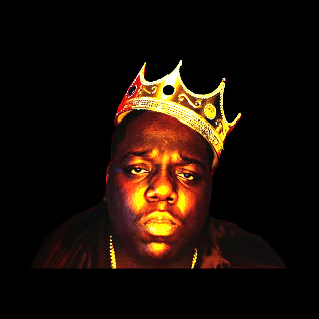 Biggie Biggie Biggie Cant You See Biggie Smalls Crown Pillow