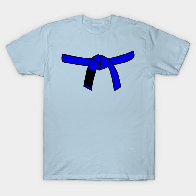T-Shirt - Brazilian Jiu-Jitsu, Bjj Text, Blue Belt T-Shirt - Brazilian Jiu-Jitsu, Bjj Text, Blue Belt