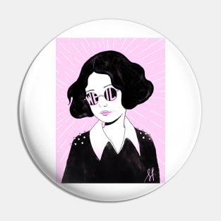 simone weil punk portrait Pin