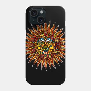 Psychedelic Sun Phone Case