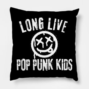 Long Live Pop Punk Kids Pillow