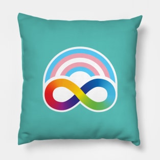 Autistic and Trans Pillow