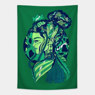Ngreen Beauty Queen Tapestry