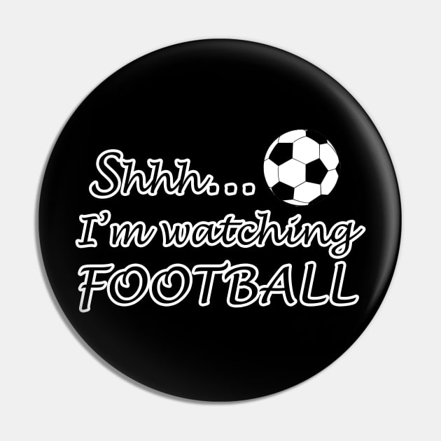 Football Fan Pin by valentinahramov