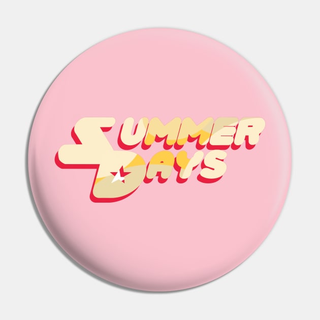 Summer Days Pin by KodarisArt