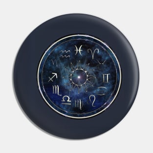 Zodiac Chart Pin