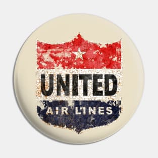 Vintage airline Pin