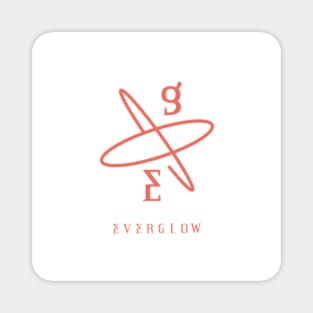 EVERGLOW Logo (White) Magnet