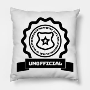 Unofficial Shirt Pillow