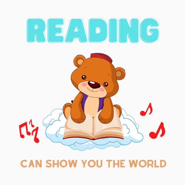 Reading will take you everywhere by Bubbly Tea