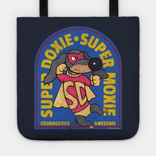 Cute Funny Super Doxie Super Moxie Tote