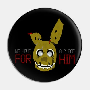 He Always Comes Back Pin