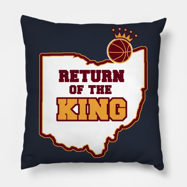 Best Basketball design | Return Of The King Pillow by POD Anytime