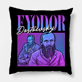 Fyodor Dostoevsky 90s Bootleg Pillow