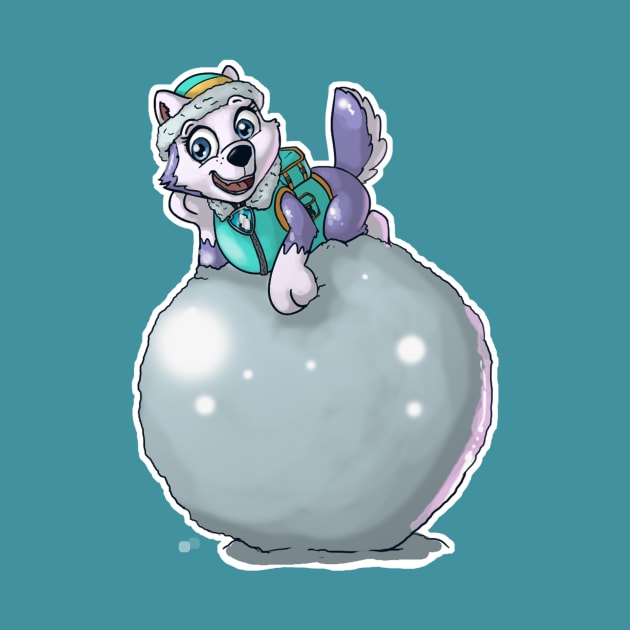 Everest Snowball by miguelmickey