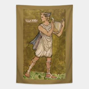 Costume for character of Apollo Tapestry