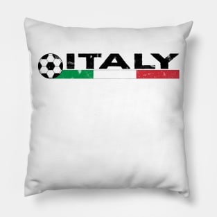 Italy Football Fan. Italy Soccer Design Pillow