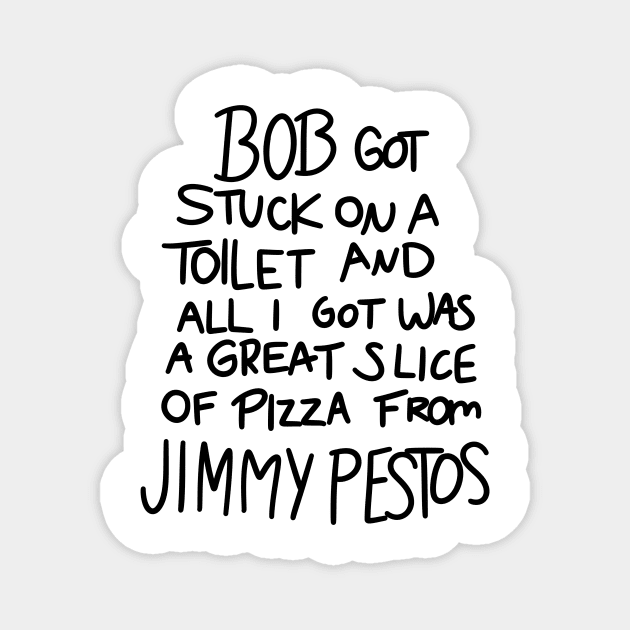 Jimmy Pesto Magnet by hertrashiness