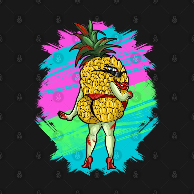 Kinky Pineapple Rainbow by Trendy Black Sheep