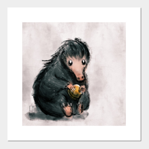 Niffler Print Niffler Posters And Art Prints Teepublic Au