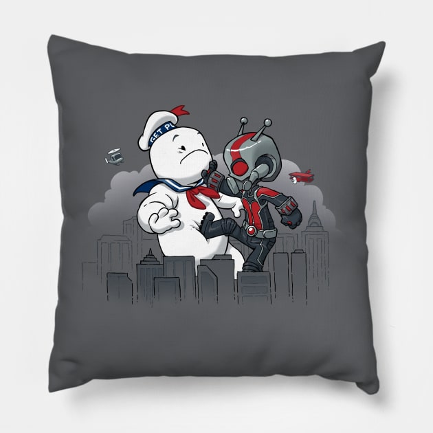 NY Titans Pillow by Dooomcat