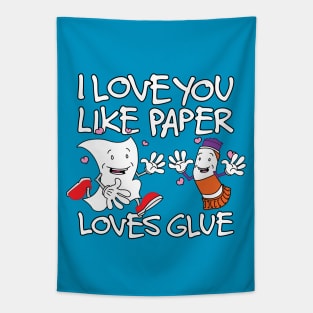 Paper Loves Glue Tapestry