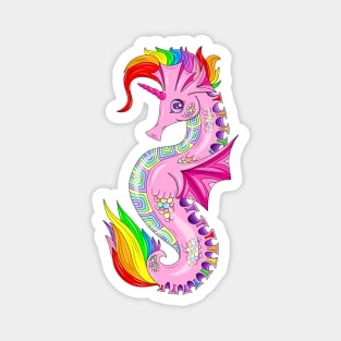 Unicorn Seahorse Magnet