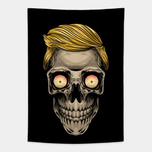 SKULL TRUMP Tapestry