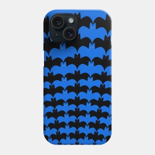 Halloween escher style Bats Phone Case