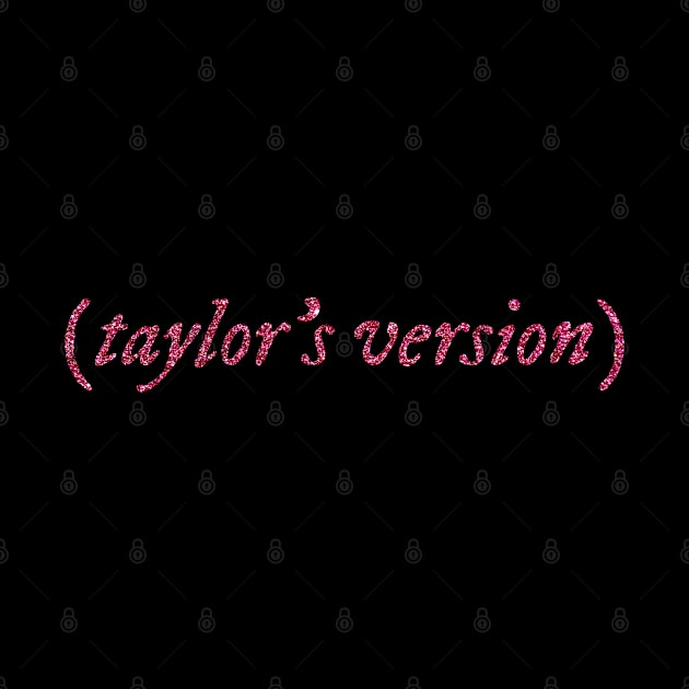 Taylors Version shiny pink by cozystore