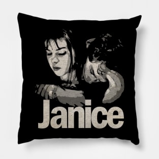 Janice Goodfellas Vintage Pillow