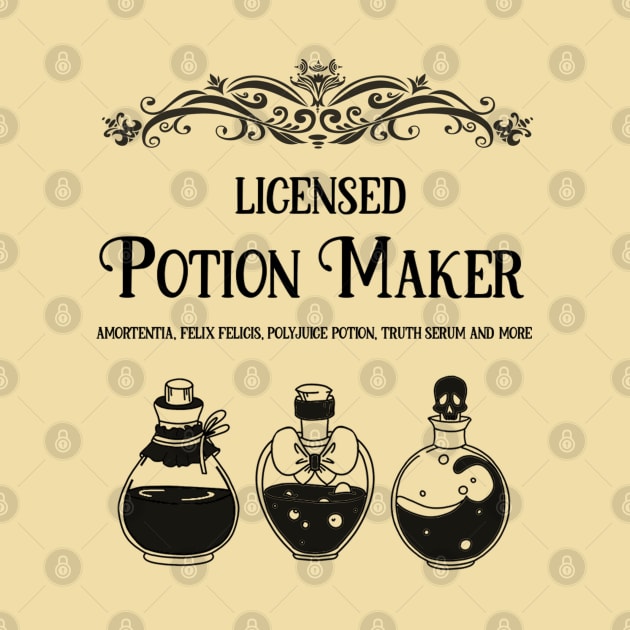 Licensed Potion Maker by kimcarlika