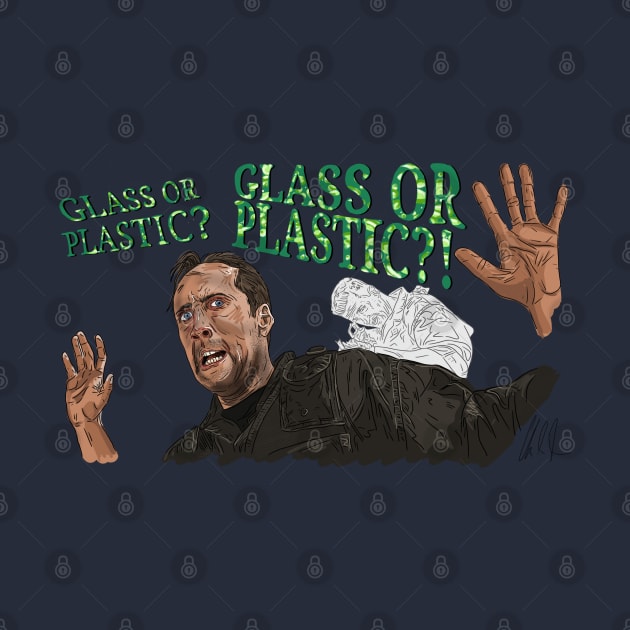 The Rock: Glass or Plastic by 51Deesigns