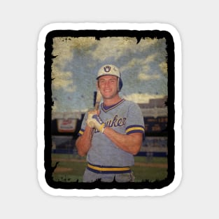 Don Money in Milwaukee Brewers Magnet