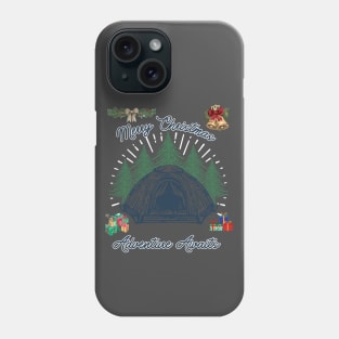 Christmas Adventure camping Phone Case