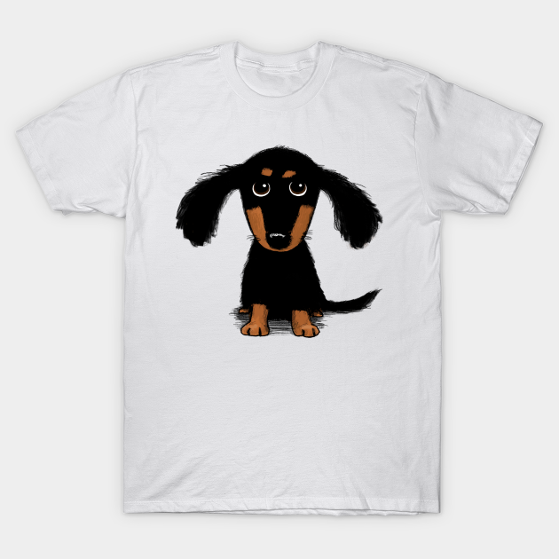 long haired dachshund t shirts