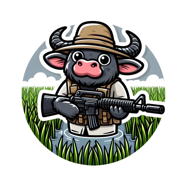 Tactical Buffalo by Rawlifegraphic