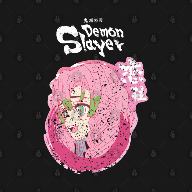 Discover DEMON SLAYER: LOVE PILLAR MITSURI KANROJI (GRUNGE STYLE) - Demon Slayer - T-Shirt