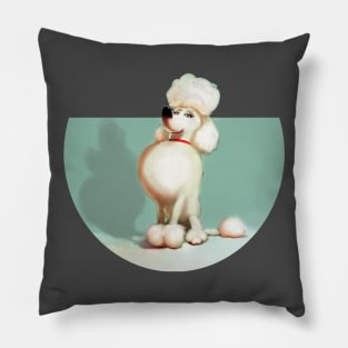 Poodle dog Pillow