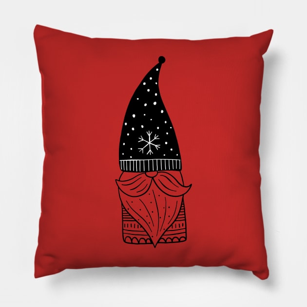 Gnome WInter 7 Pillow by chapter2