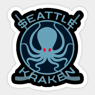 Seattle Kraken Release The Kraken Version 3 Sticker Pullover Hoodie for  Sale by dt9xiesther