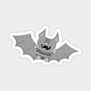 Crazy Bat Magnet