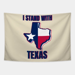 I Stand With Texas Tapestry