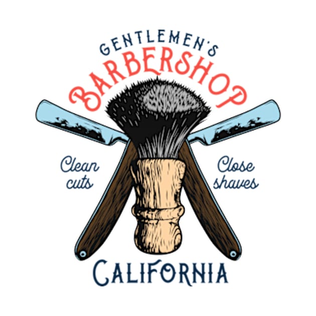 GENTLEMEN'S BARBER SHOP by CustomCraze