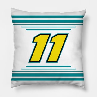 Denny Hamlin #11 2024 NASCAR Design Pillow