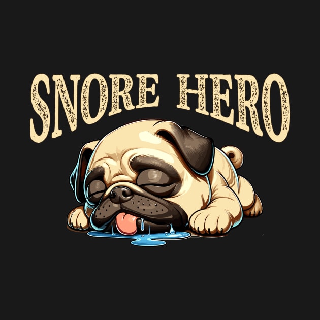 Pug Snoring by MunMun