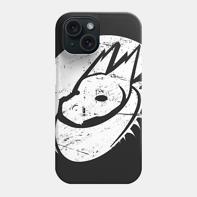 Distressed Fantasy Dragon Icon Phone Case by MeatMan