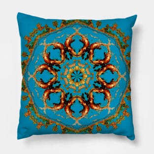 Otter Kaleidoscope Pillow