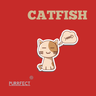 Purrfect Catfish T-Shirt