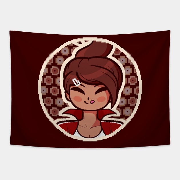 Hina Tapestry by 8bitmonkey